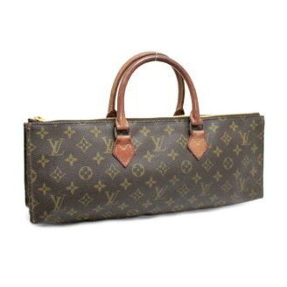 LOUIS VUITTON Sack Triangle Handbag Monogram